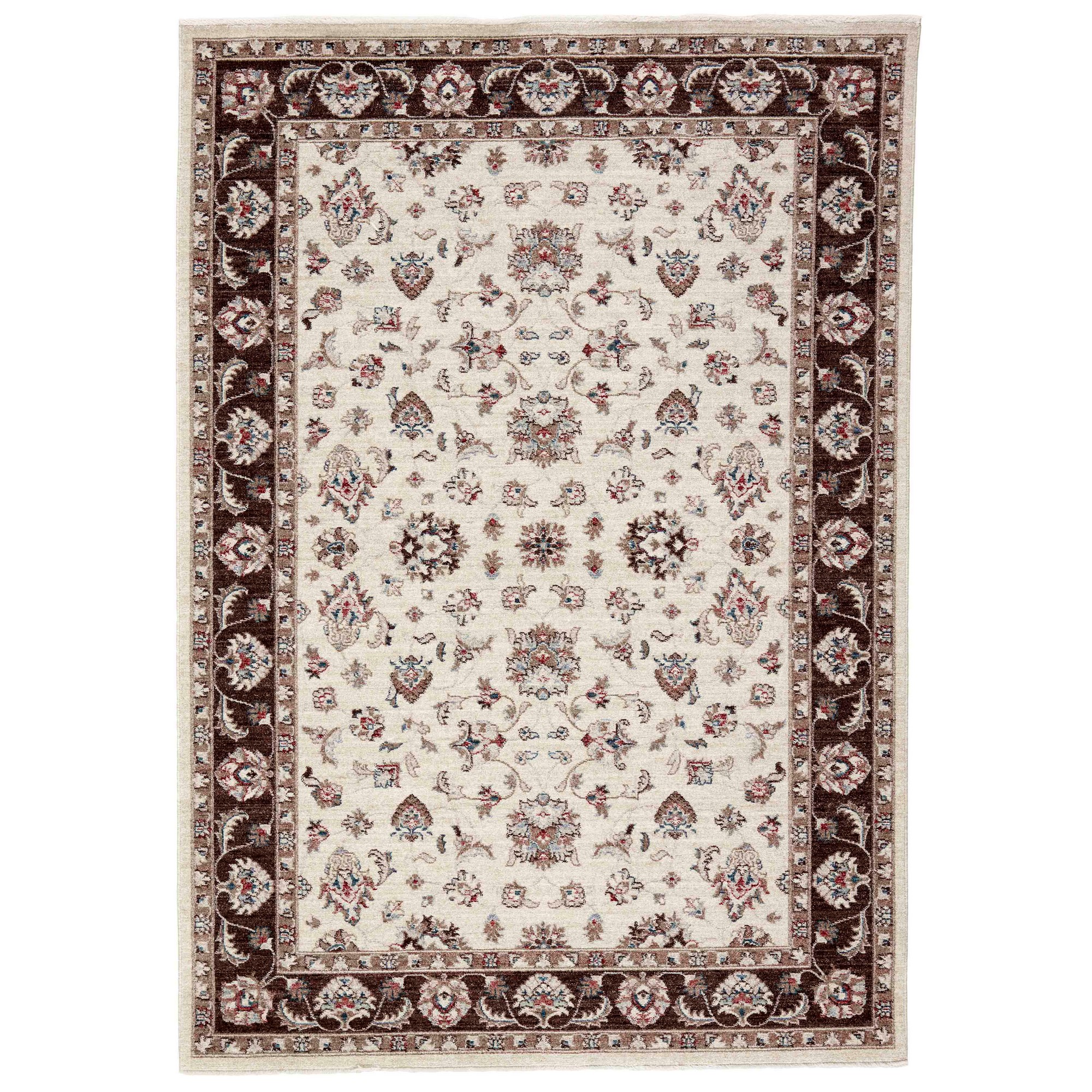 Ziegler Traditional 8530b Nmj27 Rug In Brown Multi